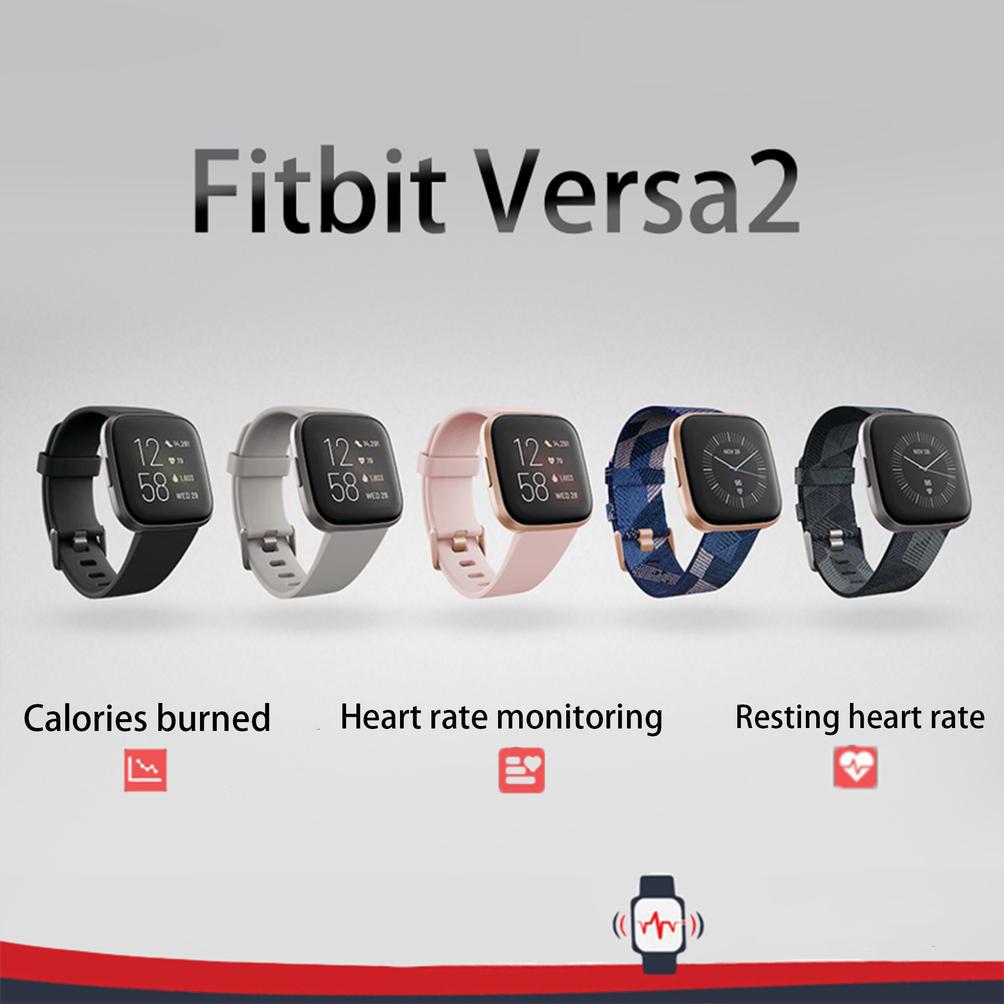 Nutrition Gym - Fitbit Versa 2 Health and Fitness