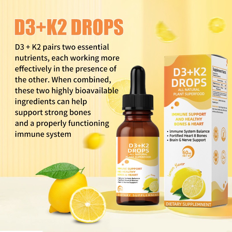 Hot Sale Vitamin D3 + K2 Liqui - Vitamin D3 K2 Drop avis et prix