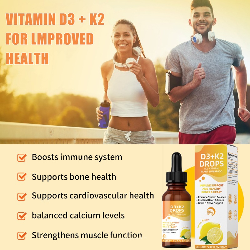 Hot Sale Vitamin D3 + K2 Liqui - Vitamin D3 K2 Drop avis et prix