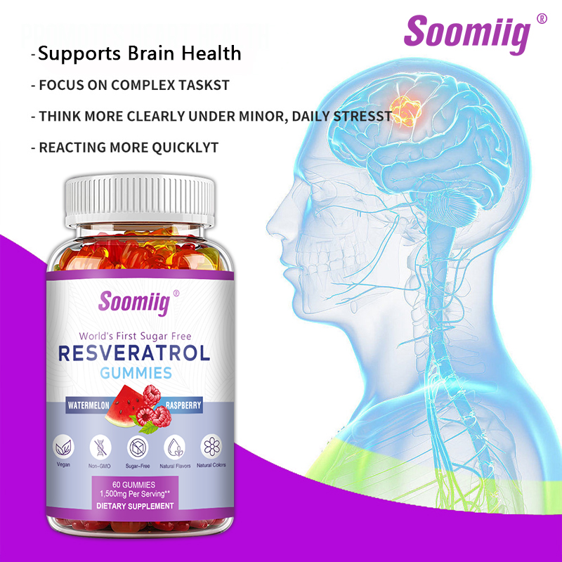 Soomiig Resveratrol Gummies -  - Resveratrol Capsule Anti Aging avis et prix