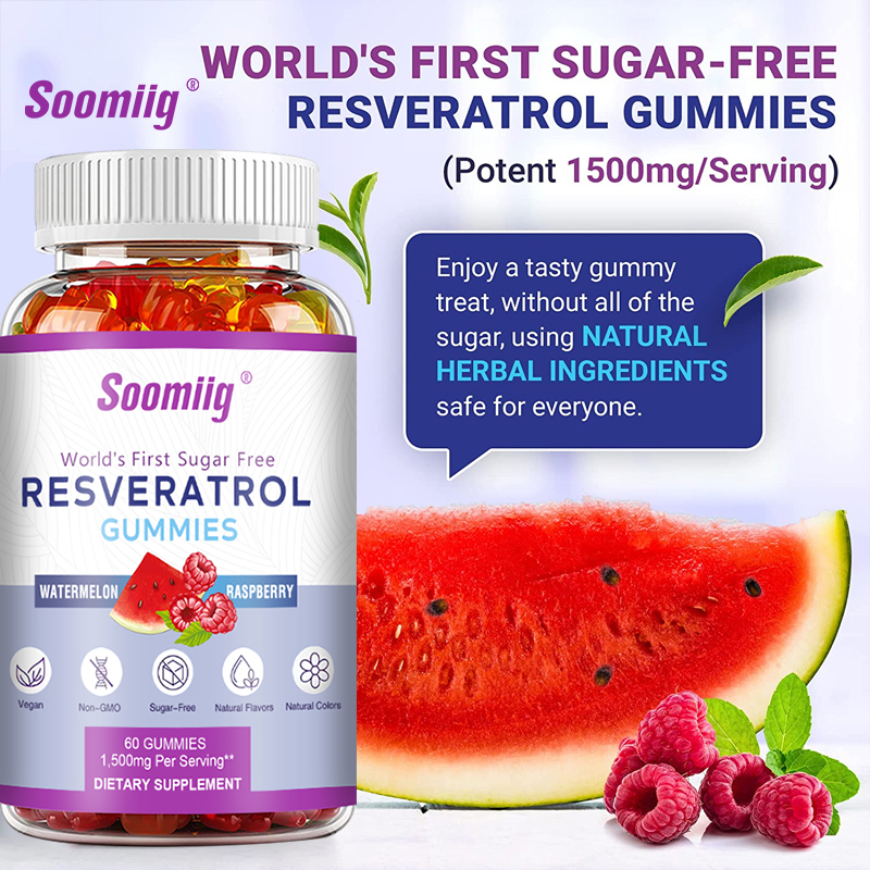 Soomiig Resveratrol Gummies -  - Resveratrol Capsule Anti Aging avis et prix