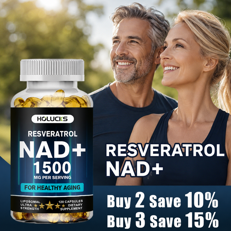 1500mg Anti-Aging NAD+ Capsule - Resveratrol Capsule Anti Aging avis et prix