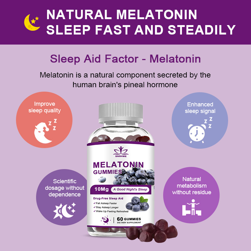 Sleep Melatonin Gummies 10mg F - Melatonin Sleep Gummy avis et prix