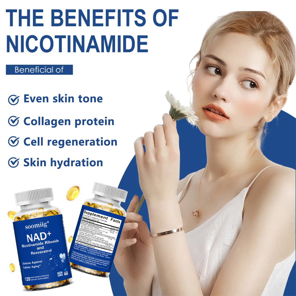 NAD Supplement - with Nicotina - Resveratrol Capsule Anti Aging avis et prix