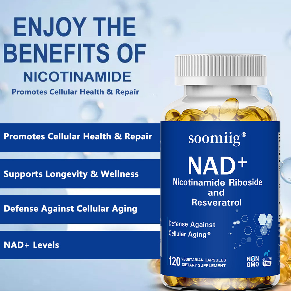 NAD Supplement - with Nicotina - Resveratrol Capsule Anti Aging avis et prix