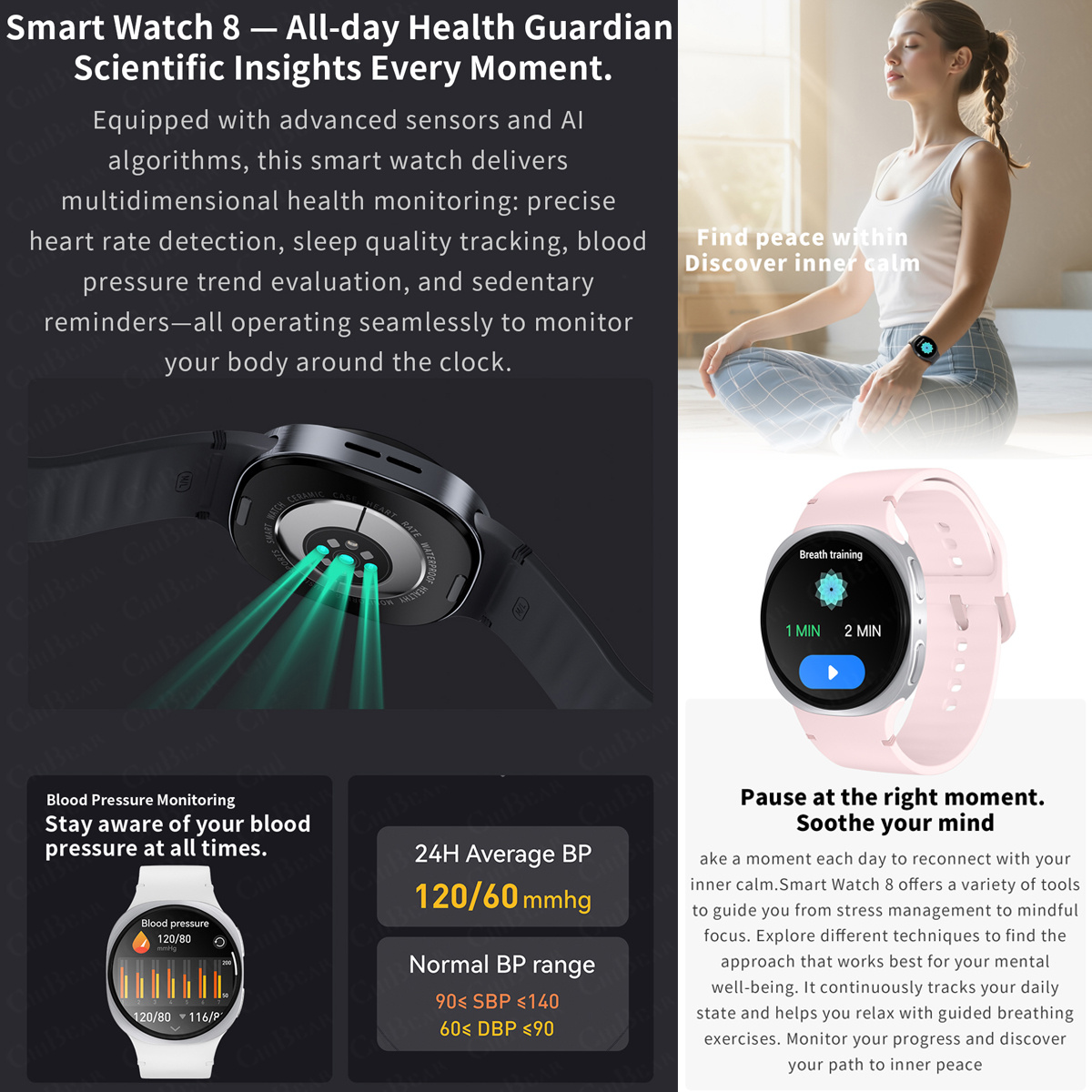 2026 New Watches 8 Mini GPS Tr - Nutrition Gym avis et prix