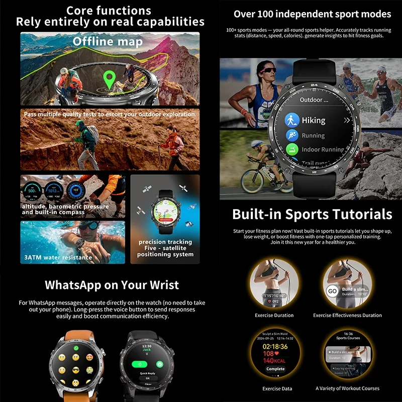 2026 New Men Smart Watch with  - Nutrition Gym avis et prix