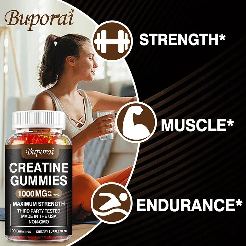 Creatine Monohydrate Gummies - - Pre Workout Supplement avis et prix