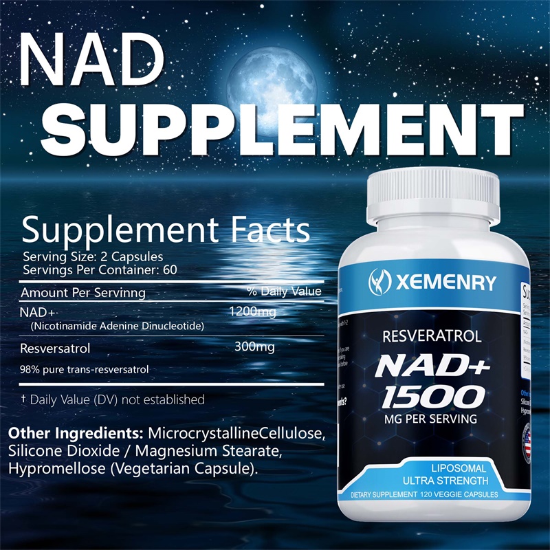 NAD+ Supplements - Contains Re - Resveratrol Capsule Anti Aging avis et prix