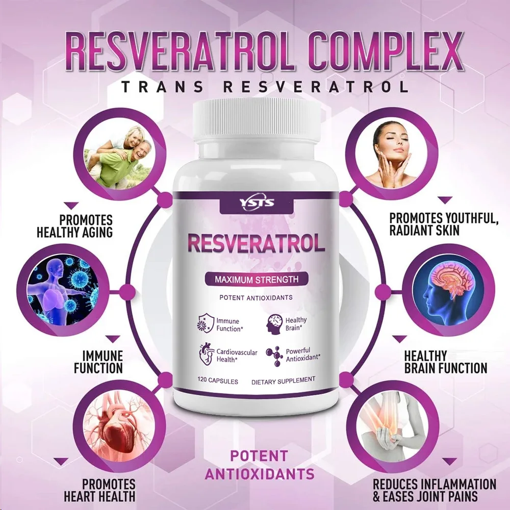 Resveratrol Capsules - Support - Resveratrol Capsule Anti Aging avis et prix