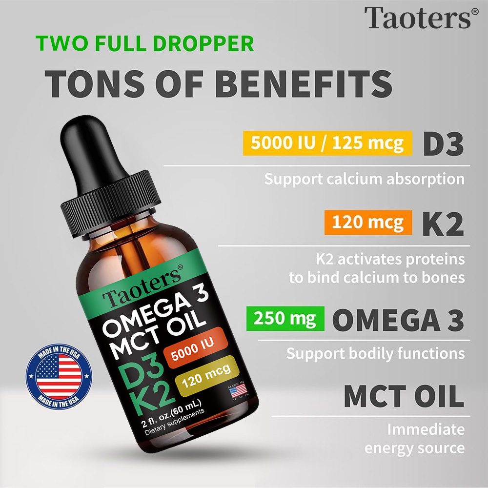 Organic Vitamin D3 K2 Drops wi - Vitamin D3 K2 Drop avis et prix