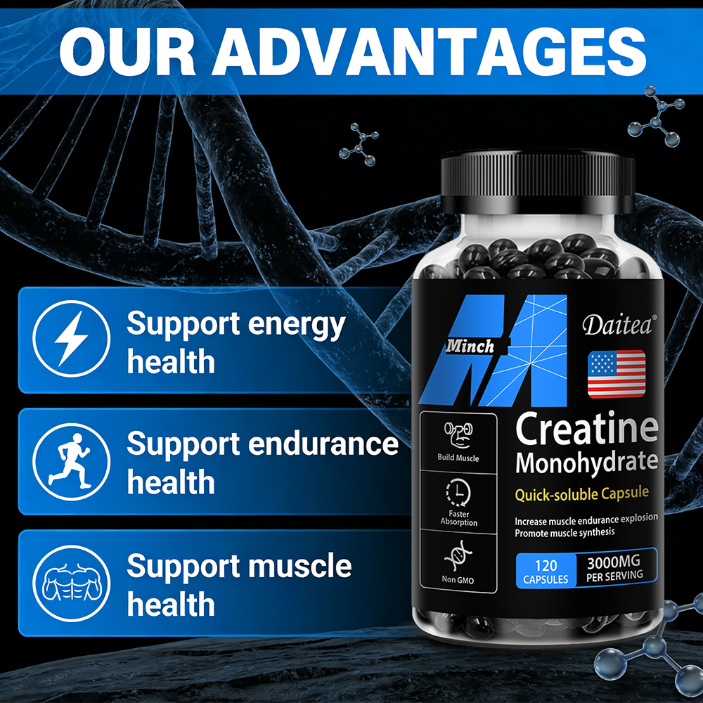 Creatine Monohydrate Capsules  - Pre Workout Supplement avis et prix