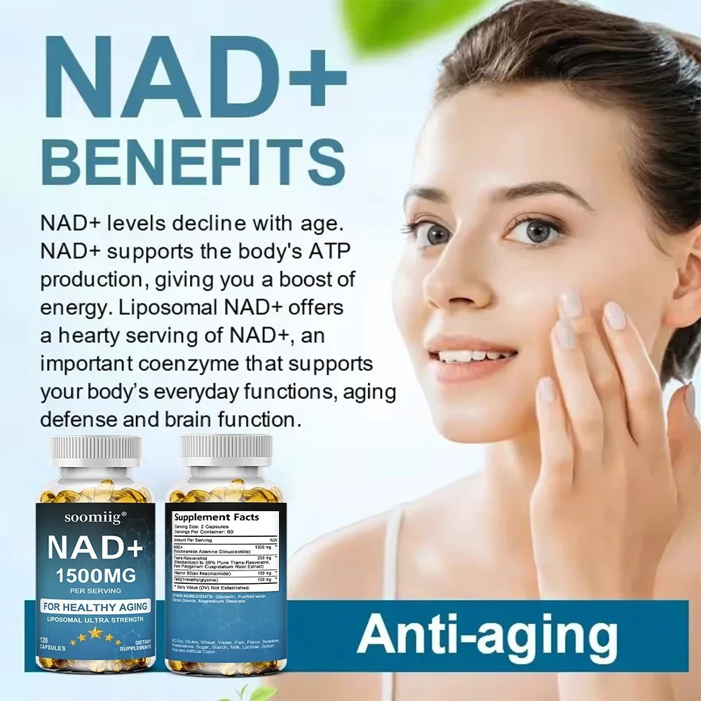 NAD+ Supplement-with Trans-Res - Resveratrol Capsule Anti Aging avis et prix