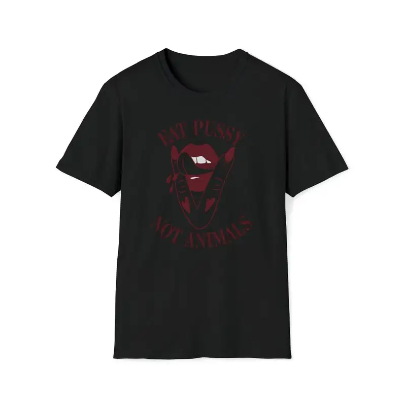 Unisex Vegan T-Shirt Eat Pssy  - Nutrition Fitness avis et prix