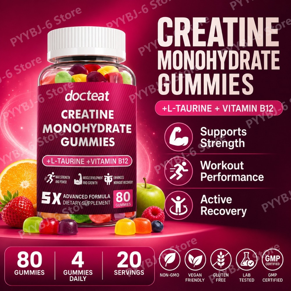 Creatine Monohydrate Gummies 8 - Nutrition Fitness avis et prix