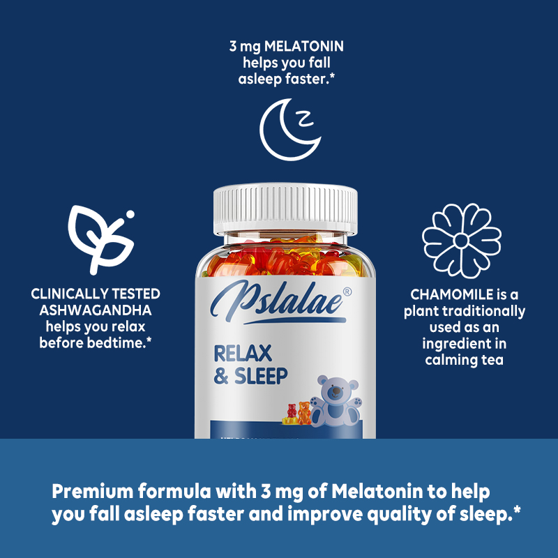 Relax and Sleep - with Melaton - Melatonin Sleep Gummy avis et prix