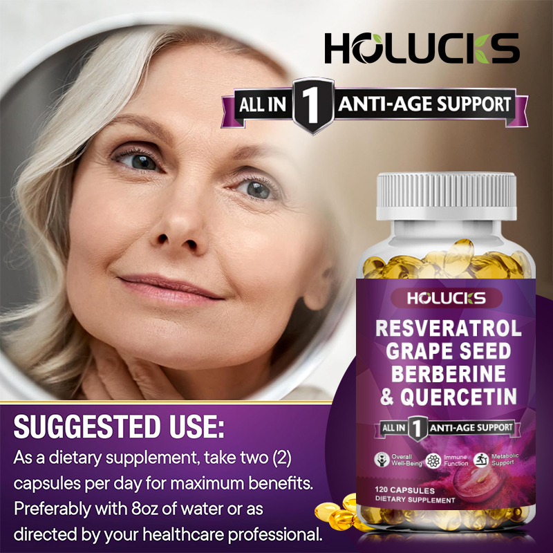 Buy 1 Get 1 Free! Resveratrol  - Resveratrol Capsule Anti Aging avis et prix