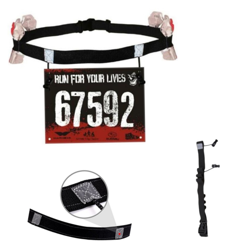 Running Race Number Belt Waist - Nutrition Gym avis et prix