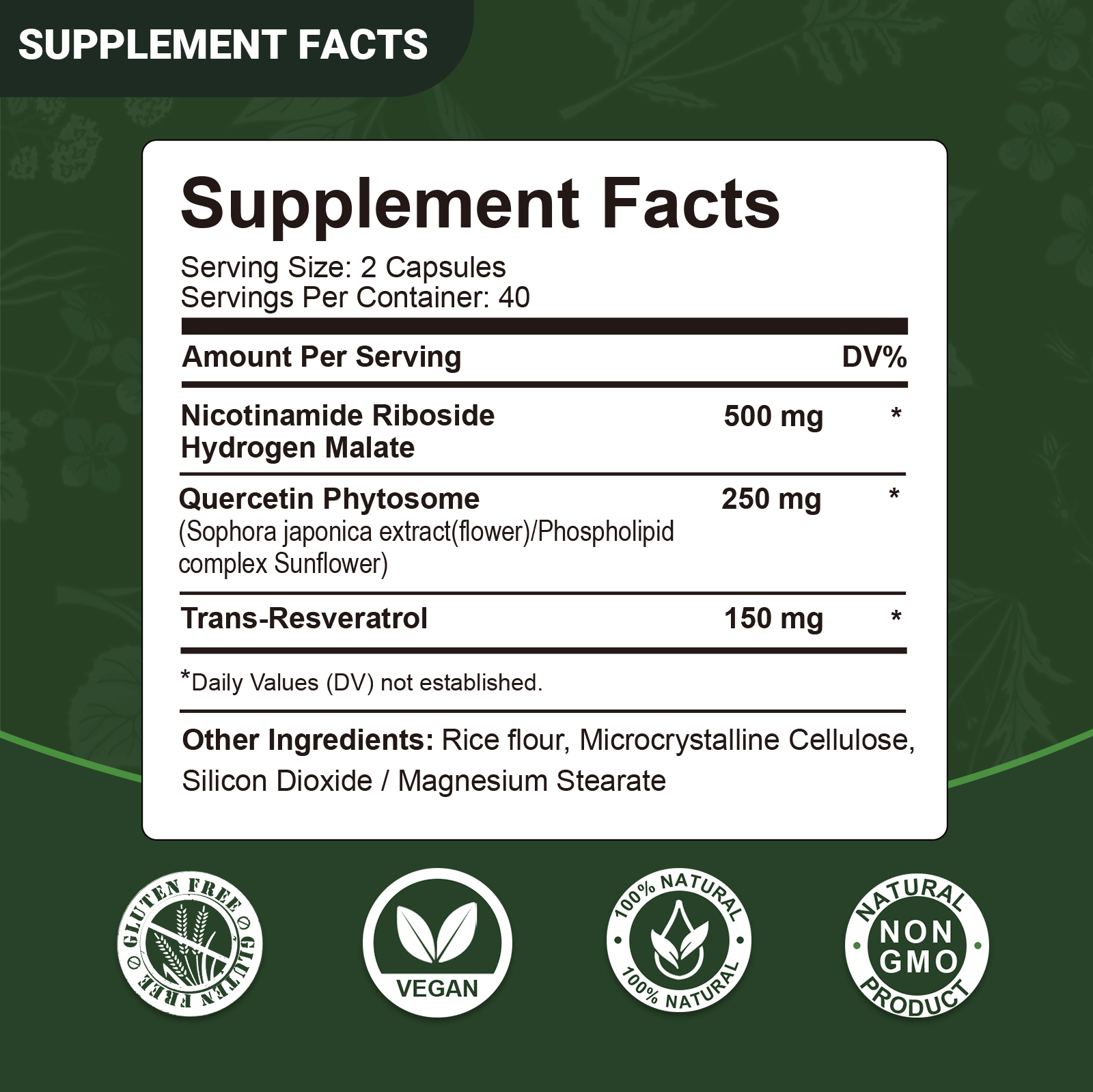 NAD+Supplement - Liposomal Nic - Resveratrol Capsule Anti Aging avis et prix