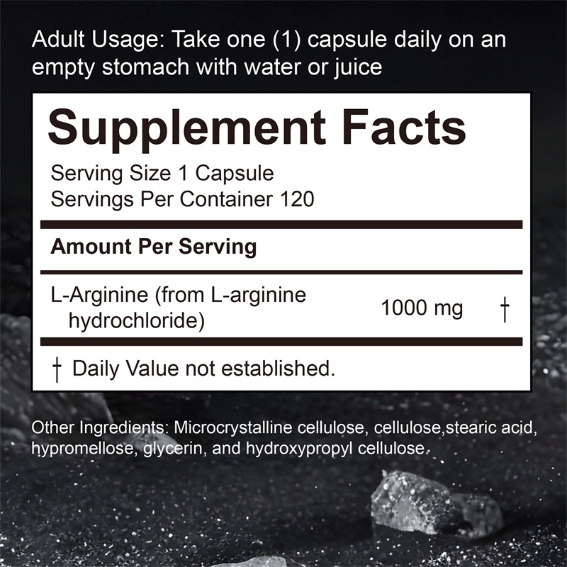 L-Arginine Capsules - Performa - Pre Workout Supplement avis et prix