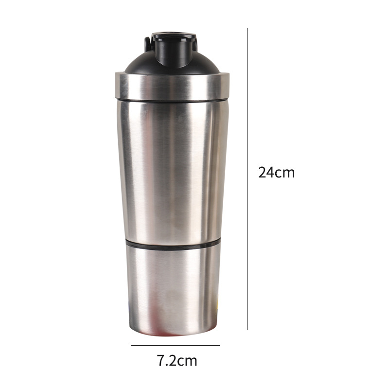 Stainless Steel Protein Shaker - Nutrition And Fitness avis et prix