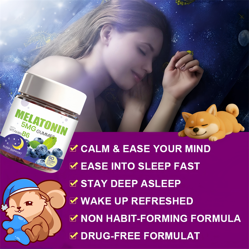 Melatonin Gummies With Vitamin - Melatonin Sleep Gummy avis et prix