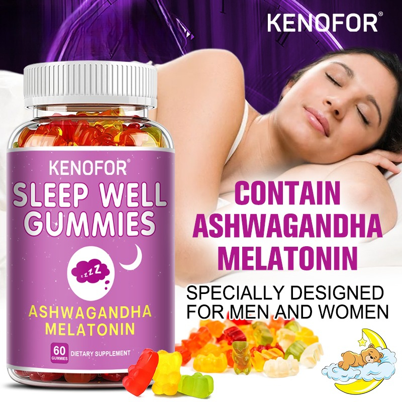 Melatonin + Ashwagandha Gummie - Melatonin Sleep Gummy avis et prix