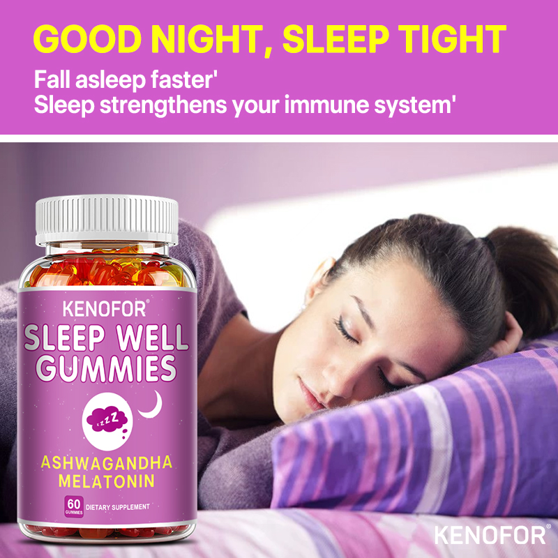Melatonin + Ashwagandha Gummie - Melatonin Sleep Gummy avis et prix