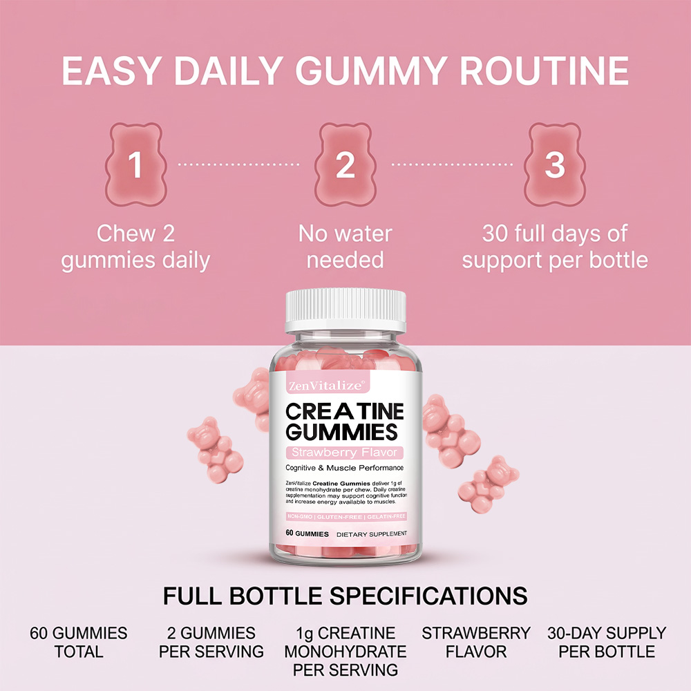 Creatine Gummies, Pre & Post W - Pre Workout Supplement avis et prix
