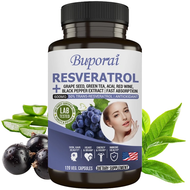 Resveratrol Capsules - Antioxi - Resveratrol Capsule Anti Aging avis et prix