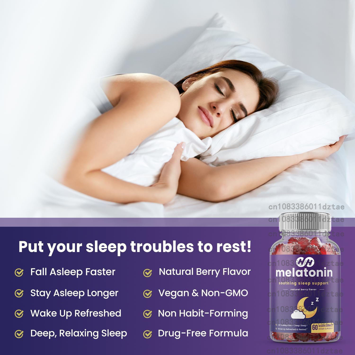 Melatonin Gummies - Sleep Aid, - Melatonin Sleep Gummy avis et prix