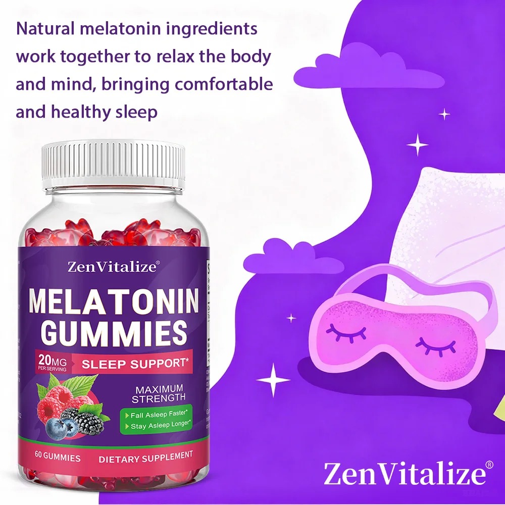 Adult Melatonin Gummies Suppor - Melatonin Sleep Gummy avis et prix