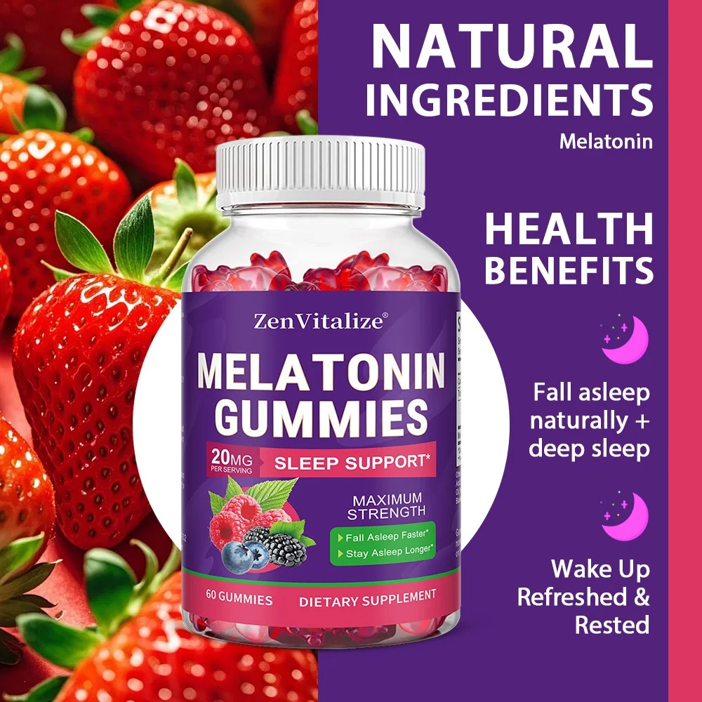 Adult Melatonin Gummies Suppor - Melatonin Sleep Gummy avis et prix