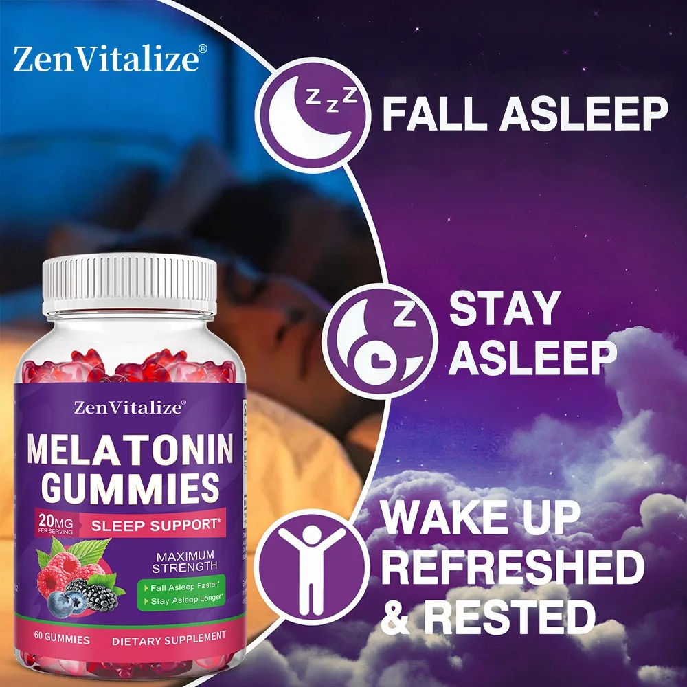 Adult Melatonin Gummies Suppor - Melatonin Sleep Gummy avis et prix