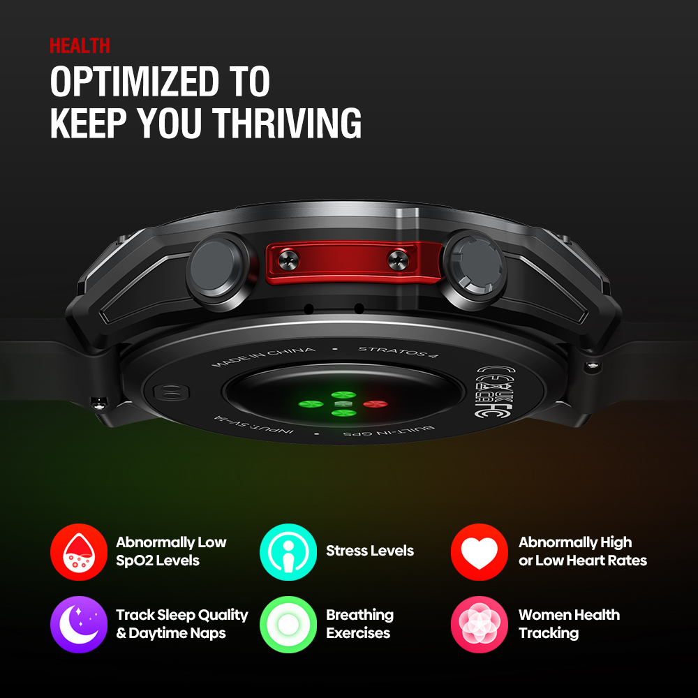 NEW Zeblaze Stratos 4 GPS Smar - Nutrition Gym avis et prix