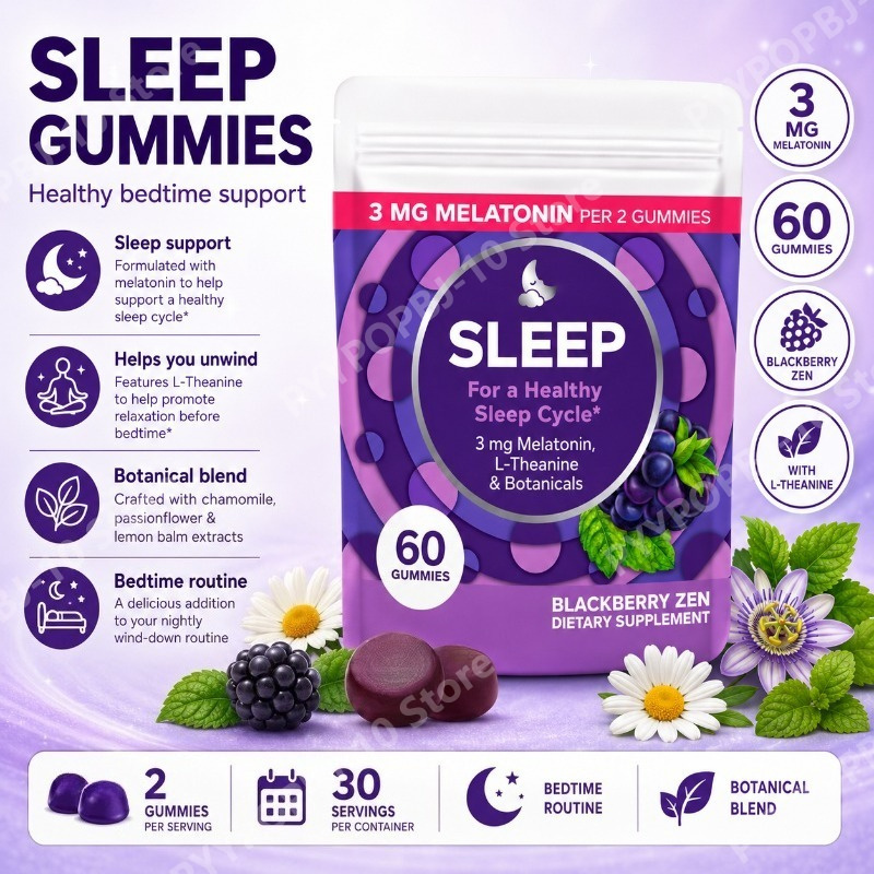 Sleep Gummies with Melatonin 3 - Melatonin Sleep Gummy avis et prix