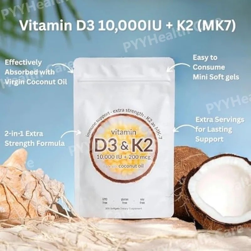 Vitamin D3 K2 MK7 Mini Softgel - Vitamin D3 K2 Drop avis et prix