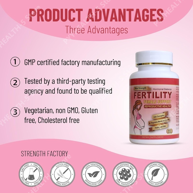 Fertility Tablets for Women, F - Pre Workout Supplement avis et prix