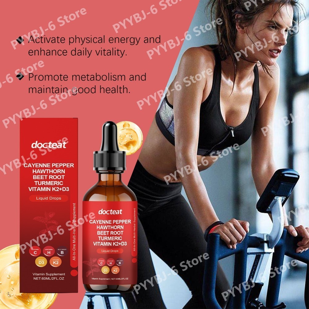 Cayenne Pepper Liquid Drops wi - Vitamin D3 K2 Drop avis et prix