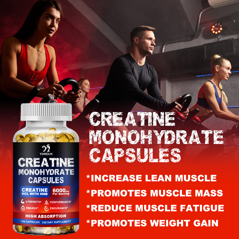 Creatine Monohydrate Capsules, - Pre Workout Supplement avis et prix