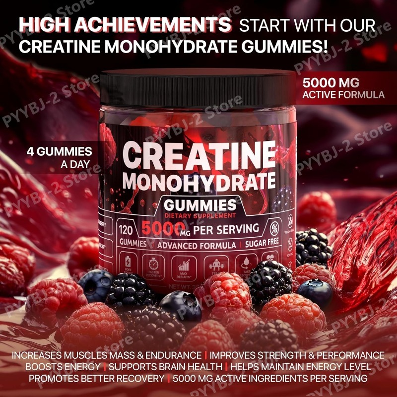 Creatine Monohydrate Gummies R - Pre Workout Supplement avis et prix