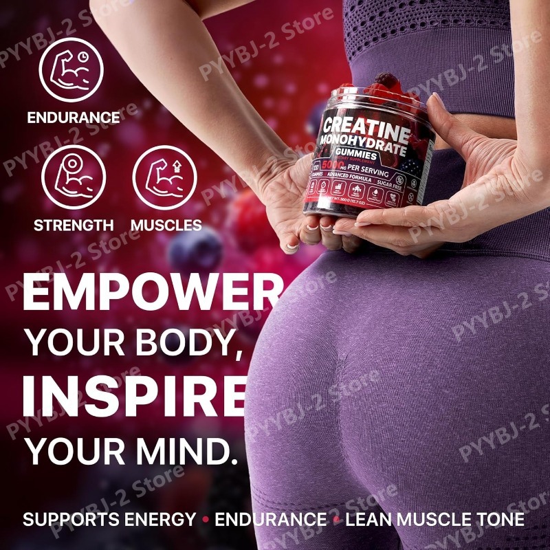 Creatine Monohydrate Gummies R - Pre Workout Supplement avis et prix