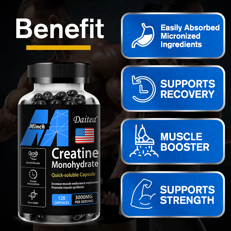 Creatine Monohydrate 3000 Mg-B - Nutrition And Fitness avis et prix