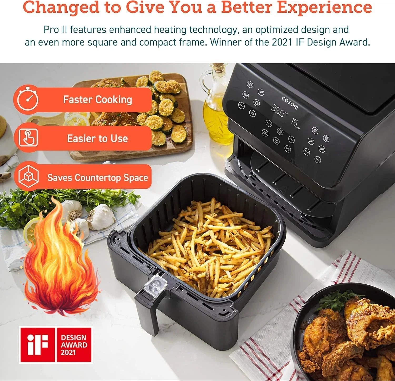 12-in-1 Air Fryer 5.8QT, Toast - Nutrition & Fitness Station avis et prix