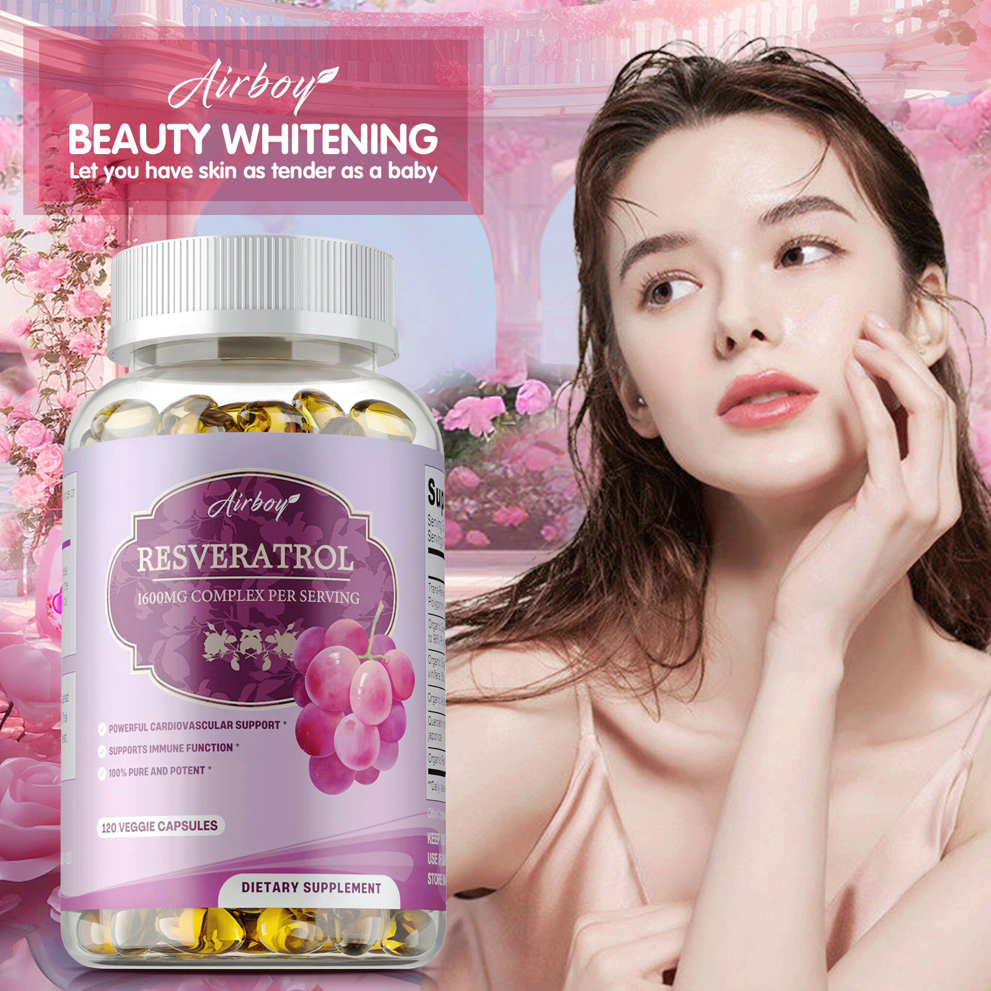 Resveratrol Capsules - Enhance - Resveratrol Capsule Anti Aging avis et prix