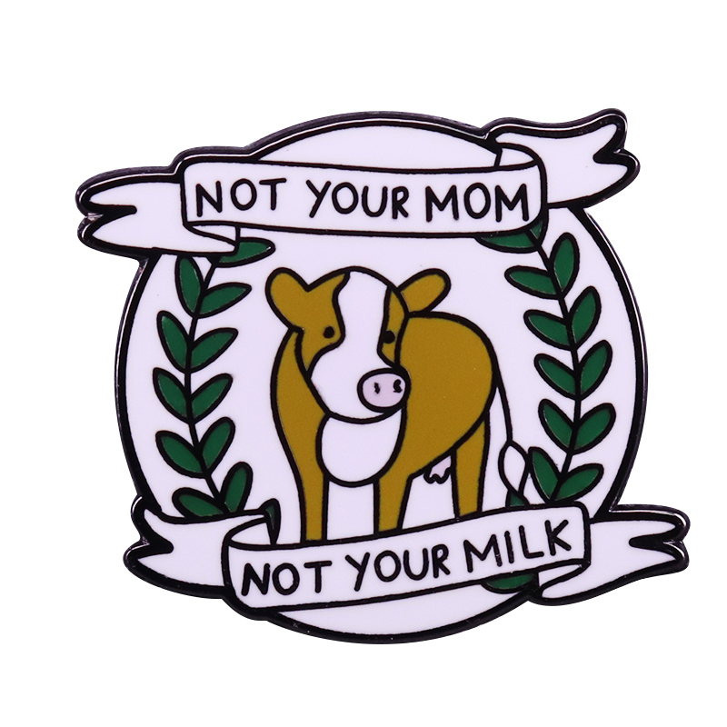 Vegan Pin Animal Rights Brooch - Nutrition Fitness avis et prix