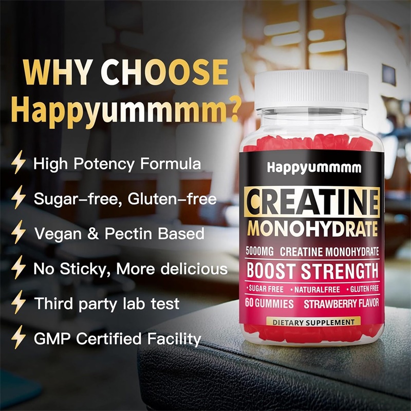 Creatine Monohydrate Gummies f - Pre Workout Supplement avis et prix