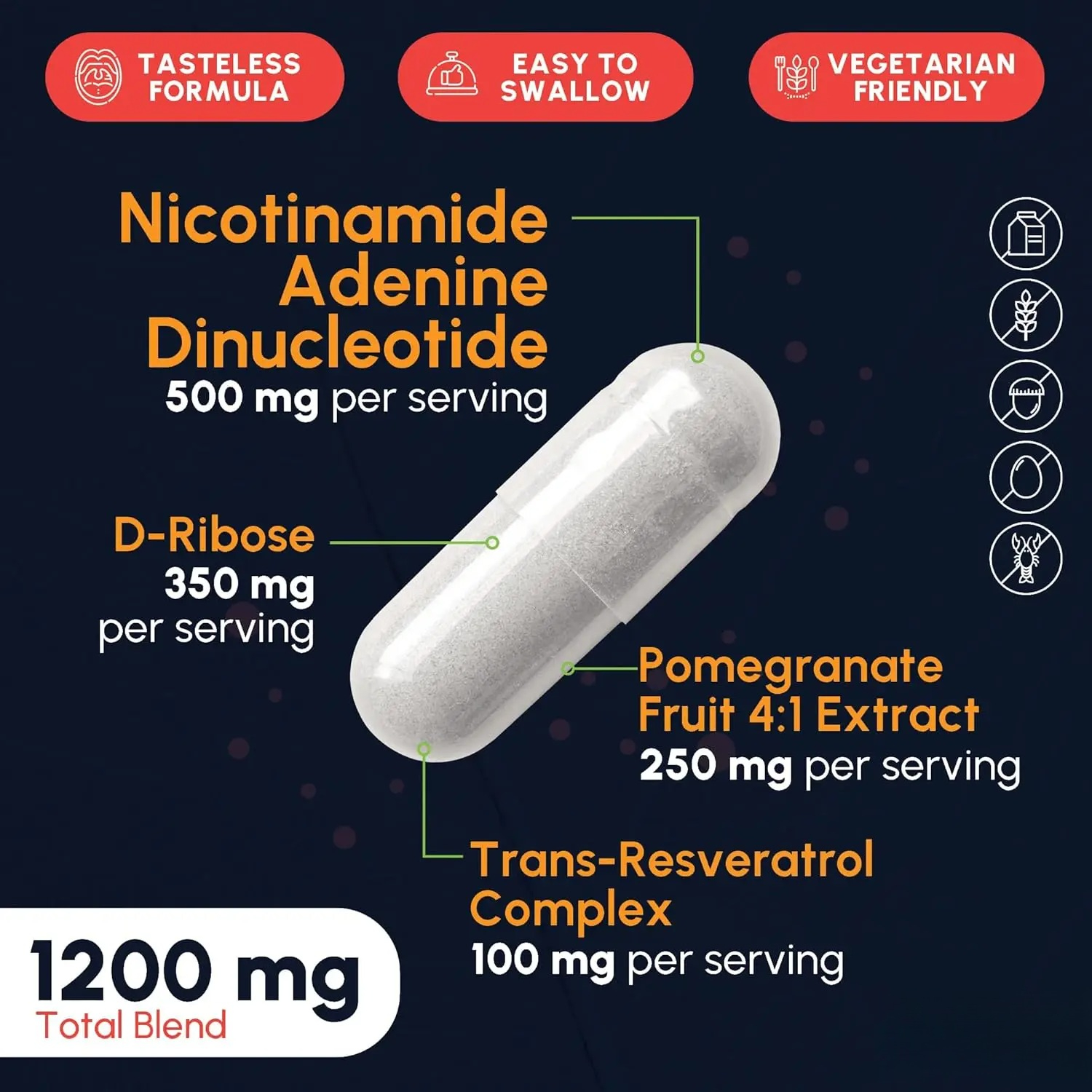 NAD supplements contain D-ribo - Resveratrol Capsule Anti Aging avis et prix