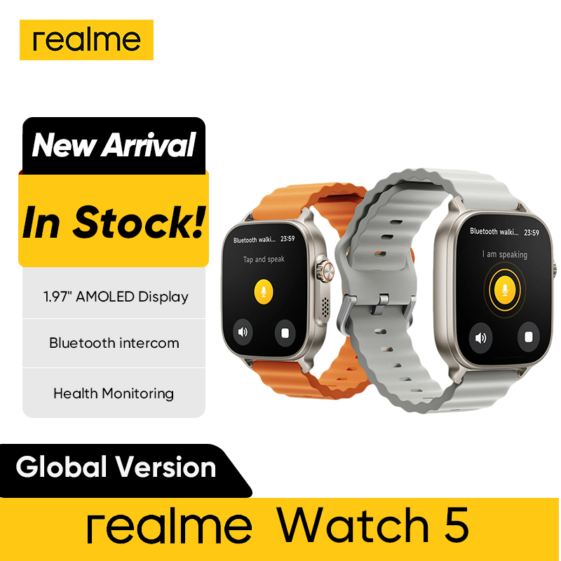 Global Version realme watch 5  - Nutrition Gym avis et prix