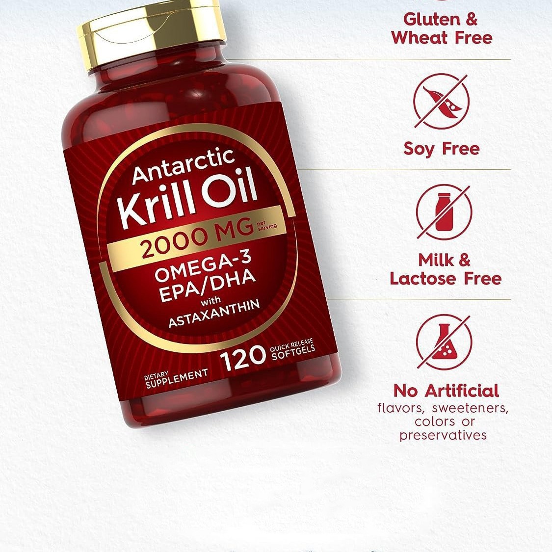 Krill oil soft capsules supple - Nutrition And Fitness avis et prix